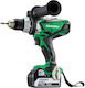 Hikoki DS18DSDLWPZ Akkuschrauber und Schraubendreher Batteriebetrieb 18V 2x5Ah