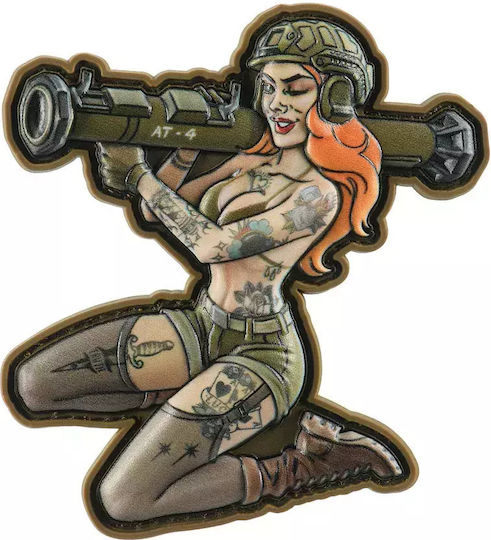 M-tac Тактическа значка Bazooka Girl №10 PVC
