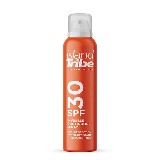 Island Tribe Невидим Водоустойчив Слънцезащитен Крем За Тяло SPF30 Спрей 320мл