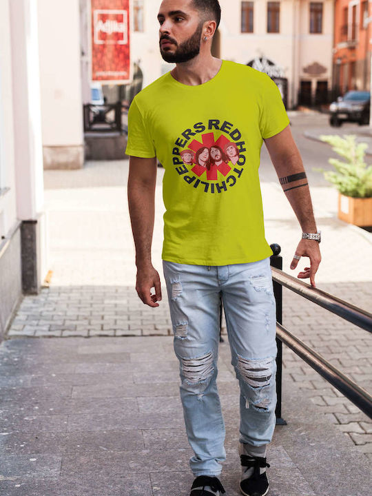 T-shirt Yellow Cotton