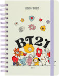 Bt21 Calendar Planner Școlar 2021/2022 Alb