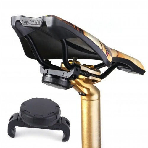 Airtag Support Tracker Thd Attachable To Bicycle Black