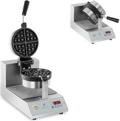 Drehbarer Waffeleisen Runde Waffeln 18cm Durchmesser 1300W RCWM-1300-RE