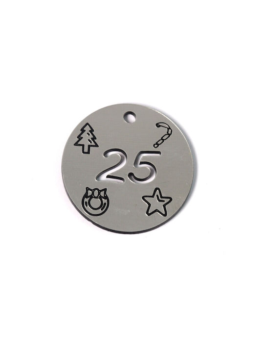 Lucky Charm Silver made of Metal 1pcs