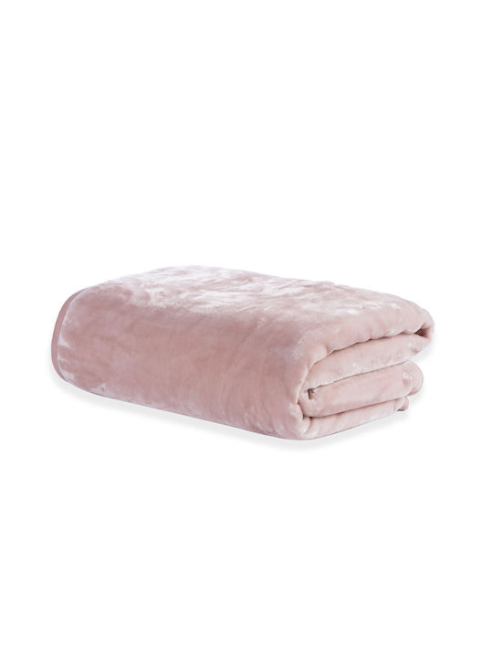 Nef-Nef Homeware Loft Κουβέρτα Βελουτέ Μονή 170...