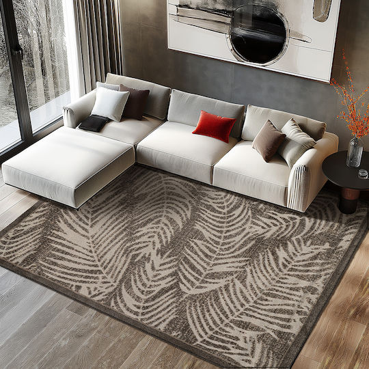 Beauty Home Art 9151 Set Modern Covoare pentru dormitor Bej 9151-ΣΕΤ 3buc