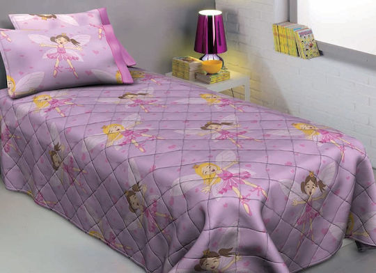 Viokarpet Set Kinderbettbezüge Moni Ballet Lila