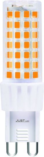 Just LED Λάμπα LED 9W για Ντουί G9 Θερμό Λευκό 1200lm