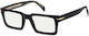 David Beckham Plastic Eyeglass Frame Black DB 7...