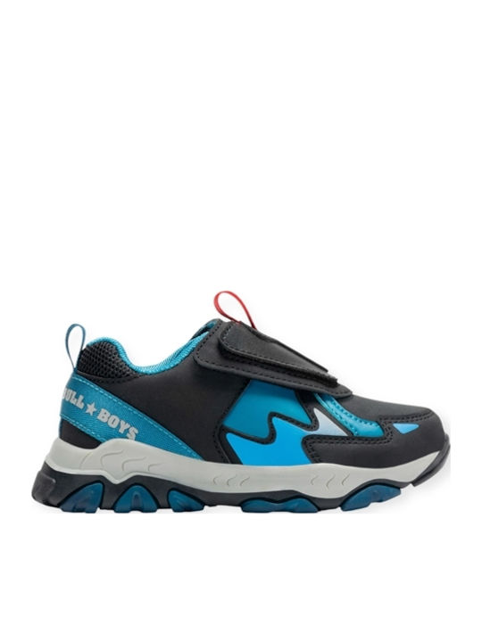 Kids Sneakers Anatomic with Scratch & Lights Blue