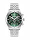 Timberland Ashmont Ανδρικό Ρολόι 44mm Μπαταρίας με Ασημί Μεταλλικό Μπρασελέ