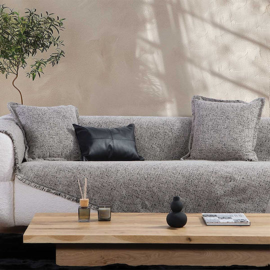 Nef-Nef Homeware Alamo Sesselüberwurf Jacquard 170x180cm Graue