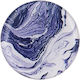 Sonique Pop Socket Κινητού Marble Μωβ Σκούρο