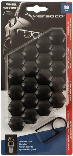 Versaco Καπάκια Μπουλονιών M19x19mm Μήκους 19mm για Κλειδί No 19 20τμχ