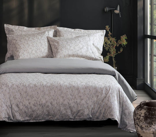 Nef-Nef Homeware Set Cearșafuri 240x270cm. Darwood Gri 4buc