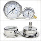 Glycerin Pressure Gauge 1/8" Thread Φ50 0-16bar Back Mount Stainless Steel Thread