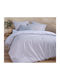 Nef-Nef Homeware Duvet Cover Set Cotton Queen with 2 Pillowcases 240x230 Module Grey