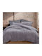 Nef-Nef Homeware Bettbezug-Set Übergröße mit 2 Kissenbezügen 240x220 Carmen Grey