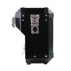 Aluminum Side Case Right Atlas Black 41L Unit Garage