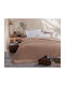 Nef-Nef Homeware Duvet Cover Queen 220x240cm Ezra Brown 240 GSMGsm