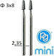 Pg Mini M.2410 Discuri de Polizare din Carbura Φ3x8mm