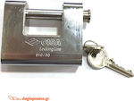 Cisa Steel Padlock Monoblock with Key 65mm 1pcs