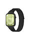 Loop Λουράκι Υφασμάτινο Μαύρο (Huawei Watch Fit 3)