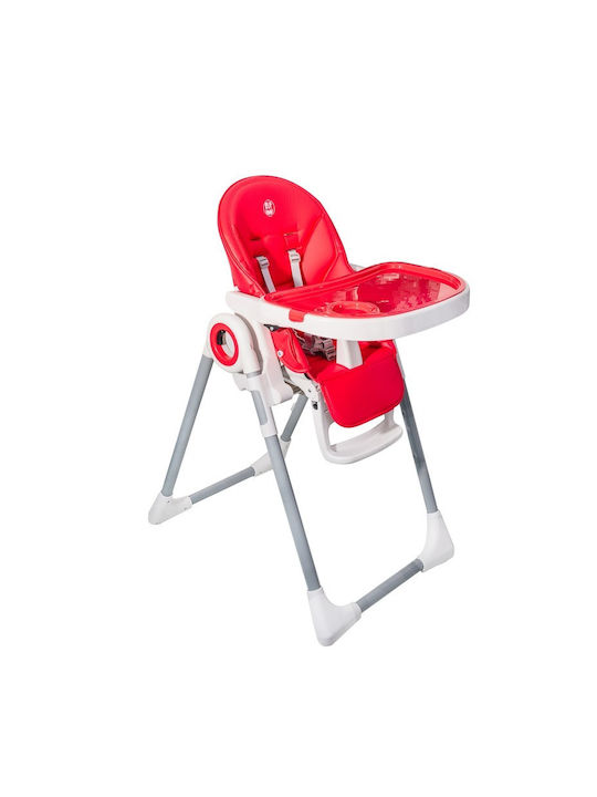 Buf Boof Klappbarer Roter Baby Hochstuhl