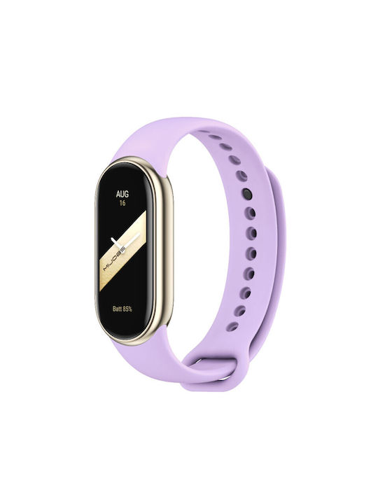 Mijobs Mijobs Λουράκι Σιλικόνης Λιλά (Smart Band 8 / Smart Band 9 / Smart Band 10)