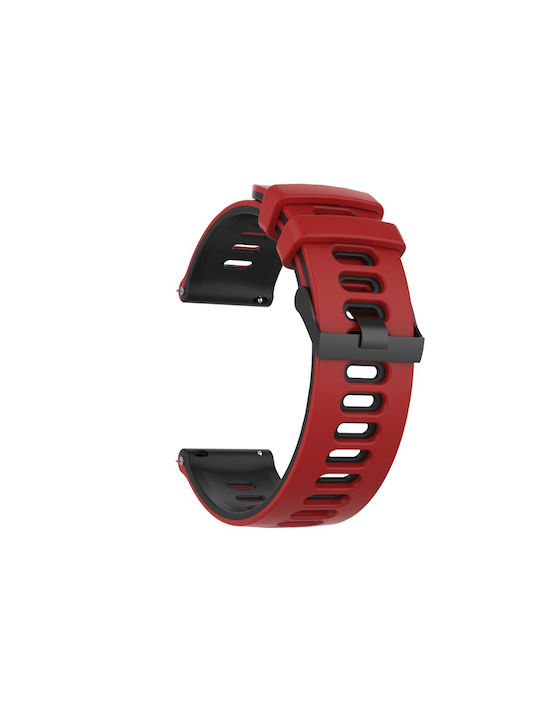 Dual Color Strap Silicone Red (Amazfit Stratos 2s/3)