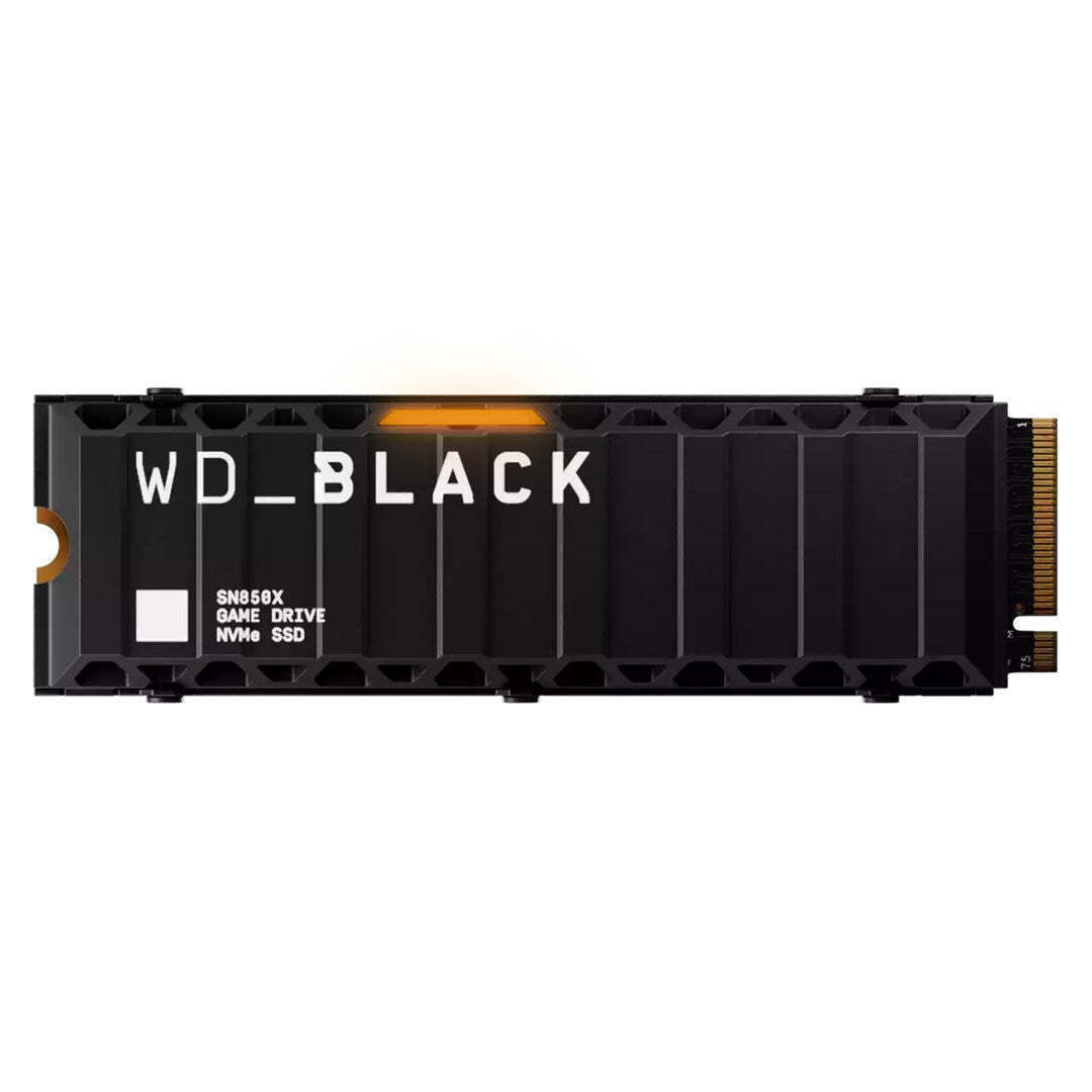 Western Digital Black SN850X With Heatsink SSD 4TB M.2 NVMe PCI Express 4.0