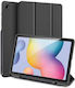 Smartcase Flip Cover Neagră (Samsung Galaxy Tab S7+, S8+, S7 FE, S9 FE+, S9+)