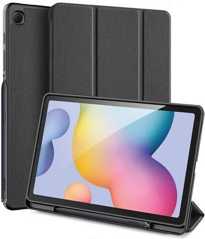Smartcase Flip Cover Neagră (Samsung Galaxy Tab S7+, S8+, S7 FE, S9 FE+, S9+)