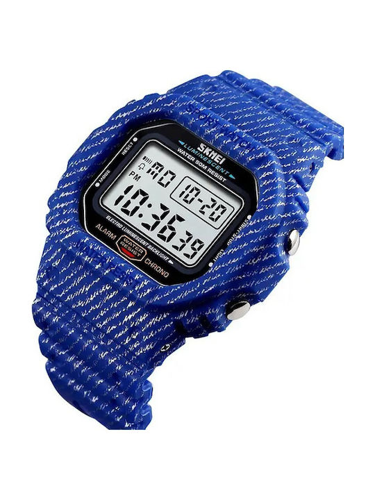 Skmei Ψηφιακό Ανδρικό Ρολόι 51mm Μπαταρίας με Κ...