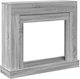 vidaXL Metallic Fireplace Screen with Panels 10...
