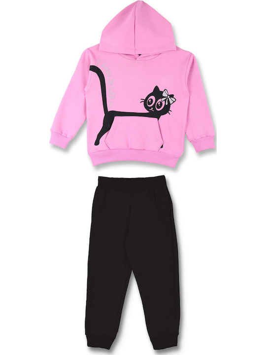 Kinder Sweatpants Set - Jogginganzug Pink, Lilac 2Stück