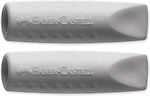 Faber-Castell Eraser Set for Pencil and Pen 1pcs Gray