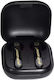 Nubi T9 Angry Bear Earbud Bluetooth Handsfree Ακουστικά με Θήκη Φόρτισης Μαύρα