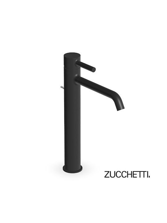 Zucchetti Mixing Tall Sink Faucet Black