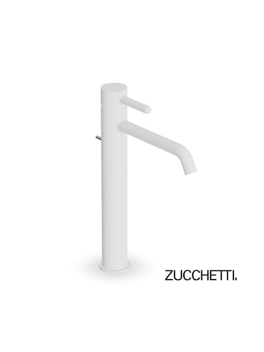 Zucchetti Mixing Tall Sink Faucet White