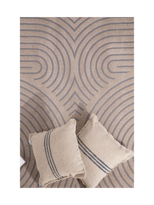 Royal Carpet Organic Σετ Μοντέρνα Χαλιά Κρεβατοκάμαρας Beige 11ORG565BE.070480 3τμχ
