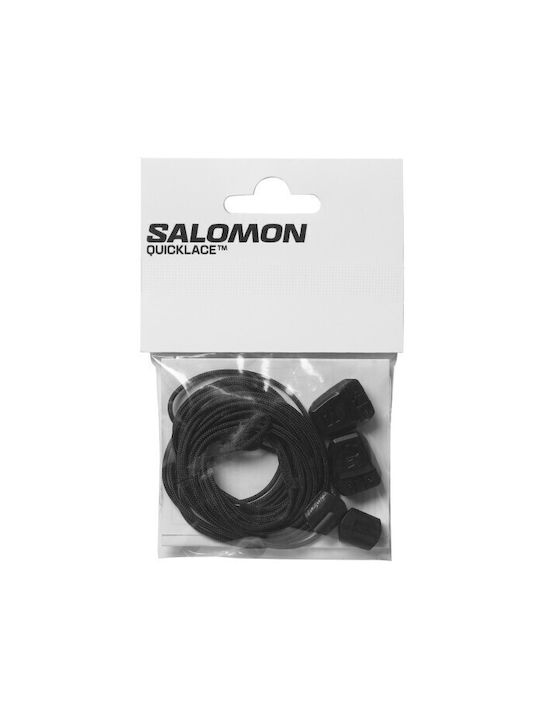 Salomon Κορδόνια Παπουτσιών Μαύρα 2τμχ