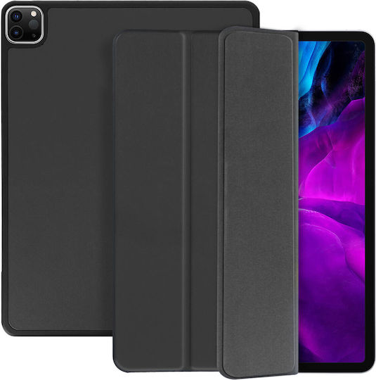 Husă Trifold Flip Stand Apple iPad Pro 12.9 2020 2018 Slim Gri