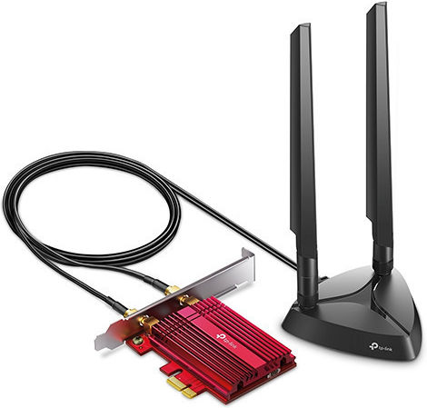 TP-LINK TXE75E v2 Ασύρματη Κάρτα Δικτύου Wi‑Fi 6E (5400Mbps) PCI-e