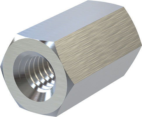 Περικόχλια Εξάγωνα Σύνδεσης 4x12mm Γαλβανιζέ Din 6334 Τιμή Ανά Τεμάχιο