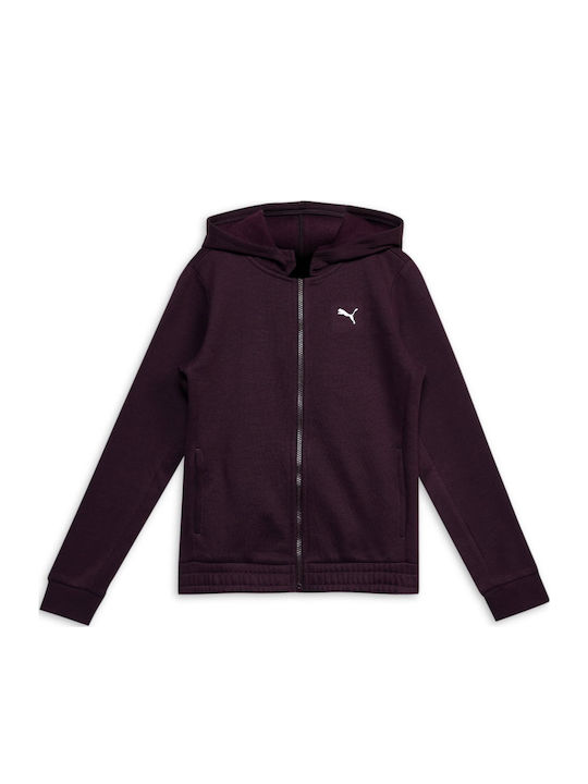 PUMA Детска Жилетка Train Favorite Лилава