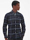 Barbour Men's Shirt Dark Grey