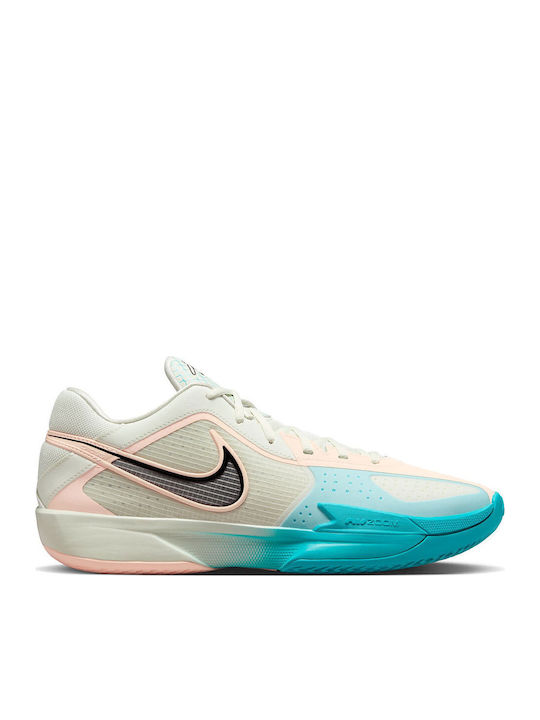 macha　gypsohila White Hempants ベージュ Nike G.T. Cut Cross HF0218-001 cu talpă joasă Pantofi de baschet