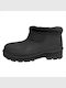 Ustyle Us2007 Non-Slip Work Wellies with Fur Black