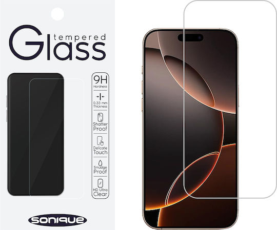 Hardy Glass Sonique Premium Series Hd 9h Apple Iphone 16 Pro